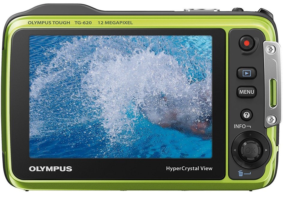TG-620 Green - 12.0 MP - International Version (No Warranty) N6