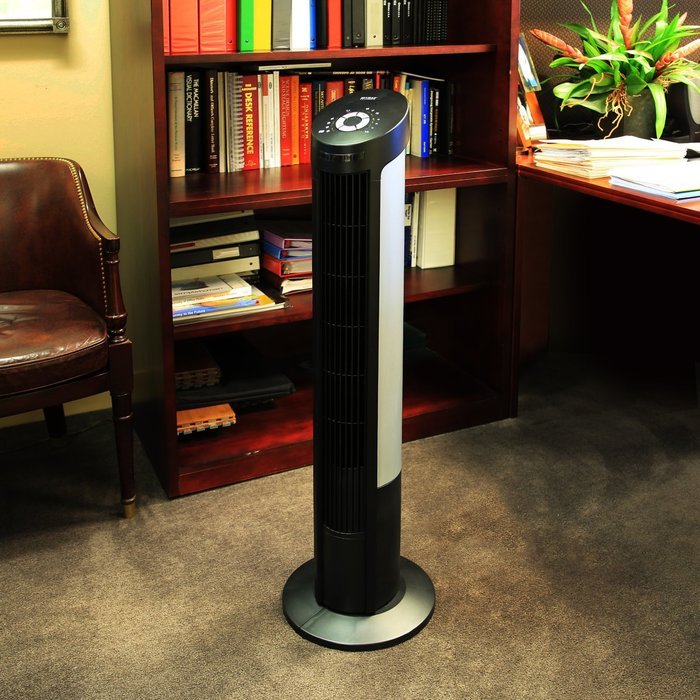 Seville Classics UltraSlimline Tower Fan, 40-inch Tower Fan N5