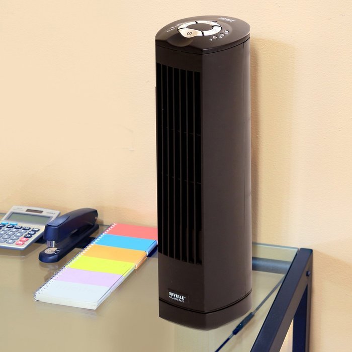 Seville Classics UltraSlimline Tower Fan, 40-inch Tower Fan N6