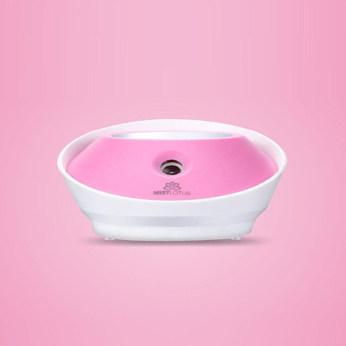 Hatop USB Mini Portable Humidifier Water Bottle Air Diffuser For Office Home Travel-Blue (Pink )