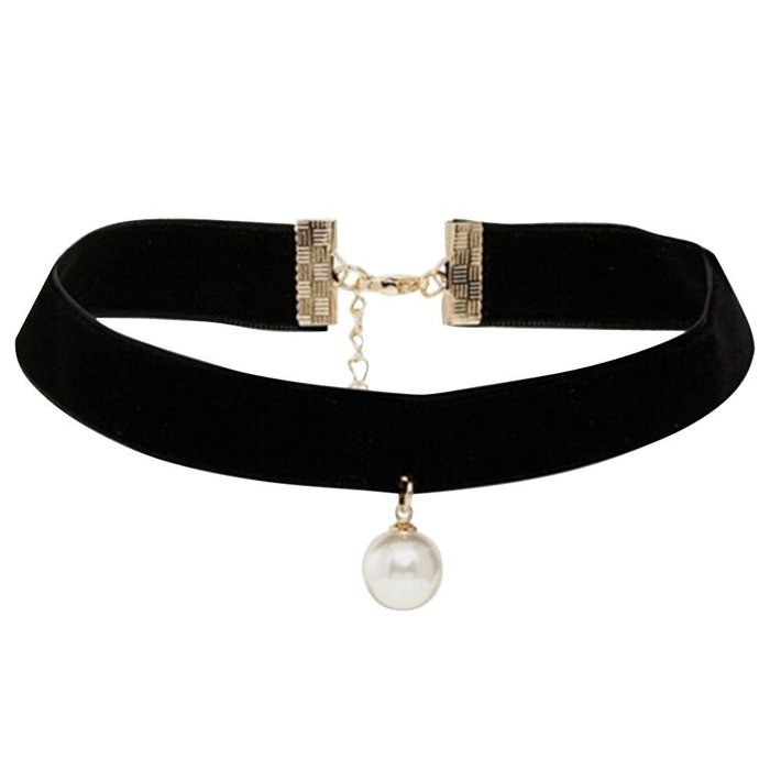 Dixperfect Vintage 90s Choker Necklaces with Pendant for Women N4