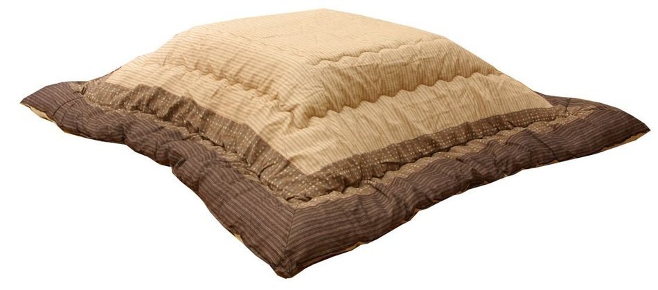 Kotatsu thick blanket "Yukari" Brown 205 &times; 245cm N5