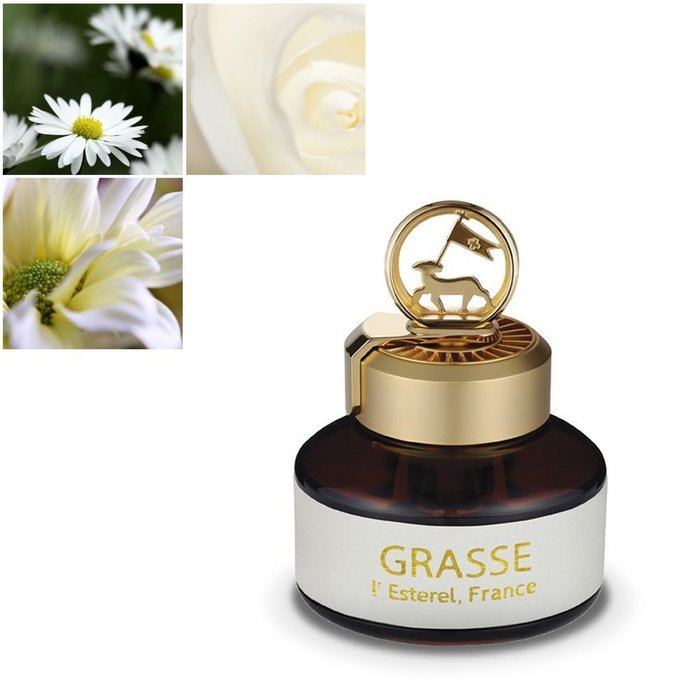 Premium Air Freshener, [Aqua Wave] Bullsone Grasse L'esterel - Natural Essential French Oil aromatherapy air freshener N3