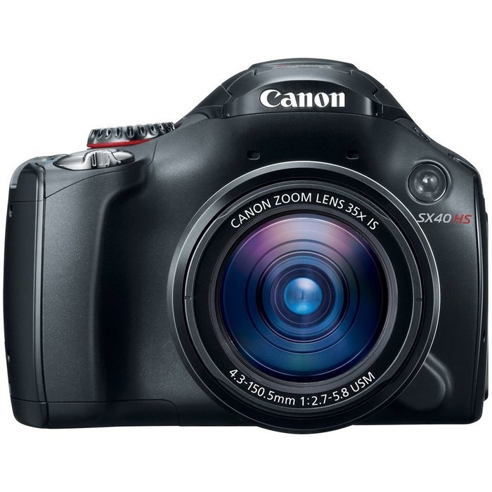 Canon SX40 HS 12.1MP Digital Camera with 35x Wide Angle Optical Image Stabilized Zoom and 2.7-Inch Vari-Angle... N5