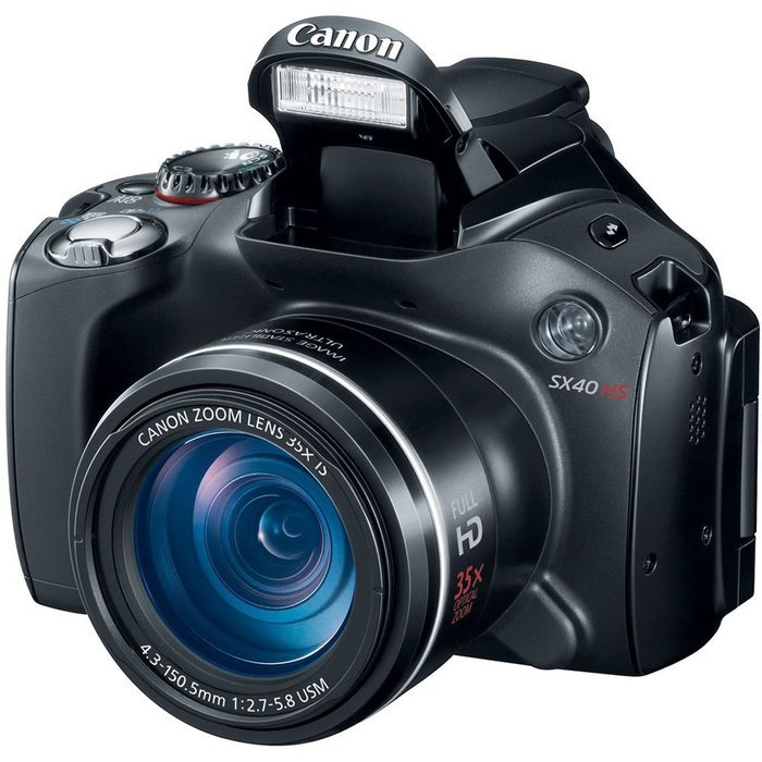 Canon SX40 HS 12.1MP Digital Camera with 35x Wide Angle Optical Image Stabilized Zoom and 2.7-Inch Vari-Angle... N8