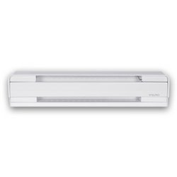 300W White Convector-Baseboard Heater, 120 V