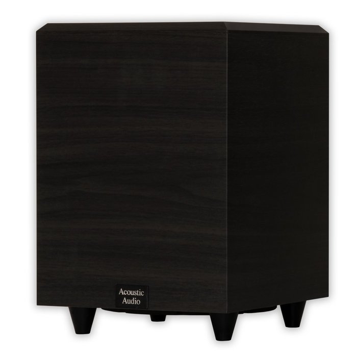 Acoustic Audio PSW-6 Down Firing Powered Subwoofer (Black) N7