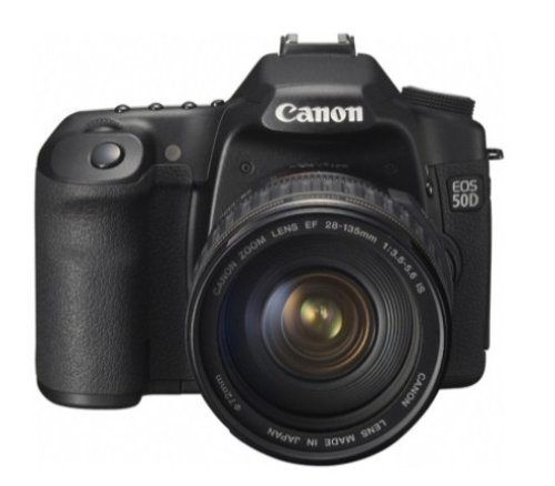 Canon EOS 50D 15.1 MP Digital SLR Camera Kit (Black) N4