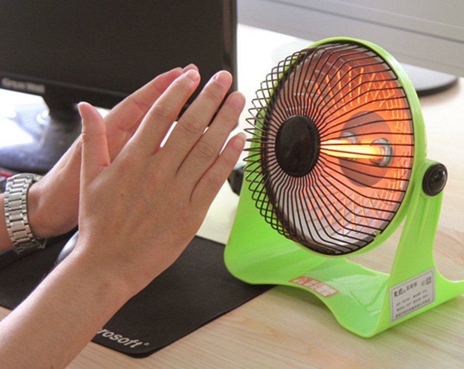 S'beauty 7.5" MINI Desktop Portable Radiant Electric Heater (Yellow)
