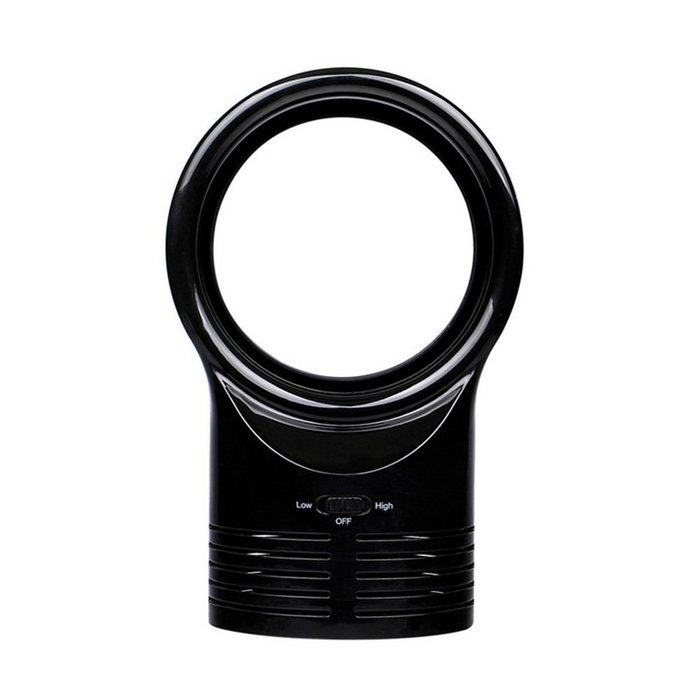 Yijiagou No Leave Fan Children Safety Professional Bladeless Fan Mute Bladeless Stand Fan 10 Inches With No Blade... N5