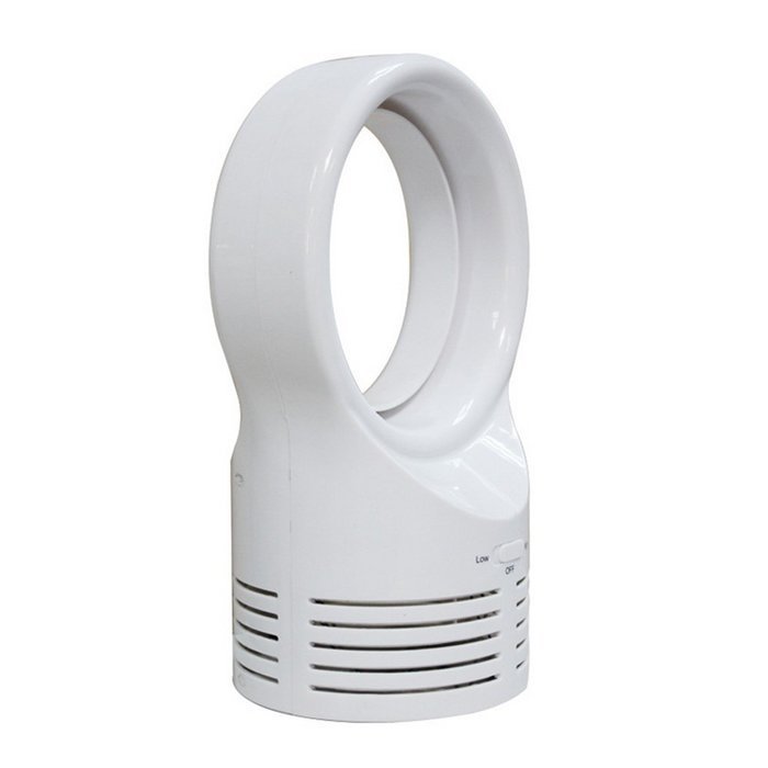 Yijiagou No Leave Fan Children Safety Professional Bladeless Fan Mute Bladeless Stand Fan 10 Inches With No Blade... N7