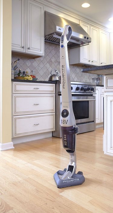 Rowenta RH8548 Delta Force Lightweight Cordless Bagless Cyclonic Energy Star Rated Stick Vacuum Cleaner Floor... N13