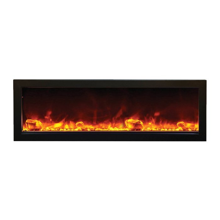 Amantii Outdoor Panorama Series Deep Electric Fireplace, 50 Inch N10