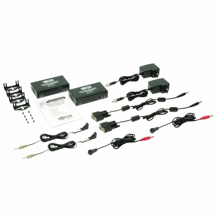 Tripp Lite HDMI Over Cat5 / Cat6 Extender, Extended Range Transmitter and Receiver for Video and Audio 1920x1200... N3