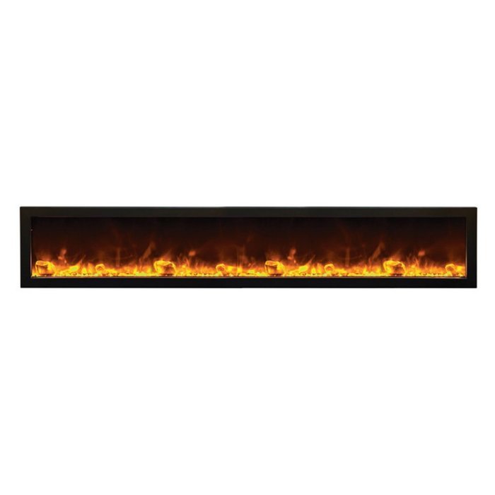Amantii Outdoor Panorama Series Deep Electric Fireplace, 50 Inch N12