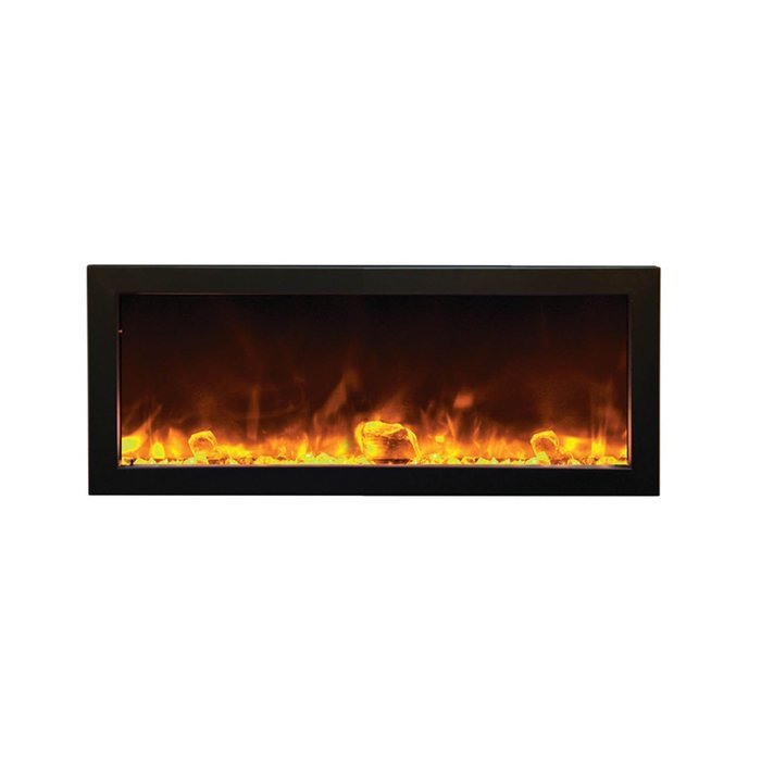 Amantii Outdoor Panorama Series Deep Electric Fireplace, 50 Inch N13