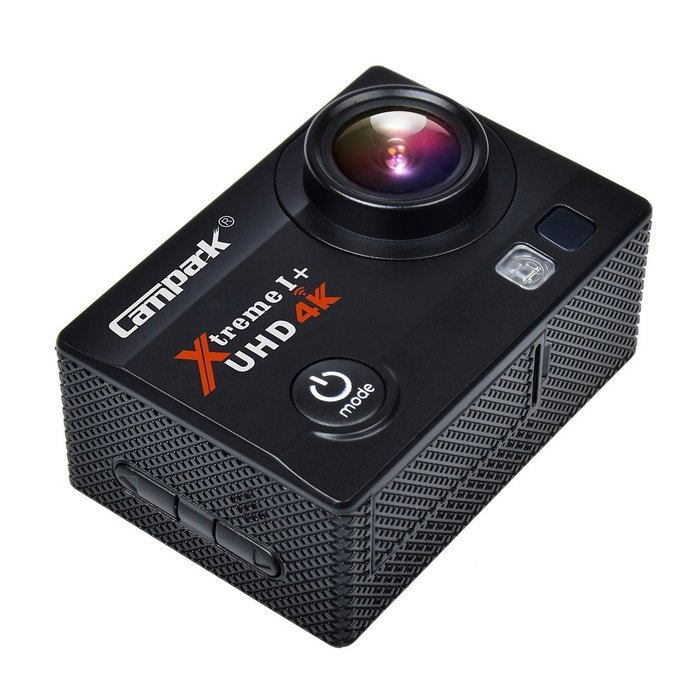 Campark&reg; 4K 30fps WiFi Ultra HD Waterproof Sports Action Camera Diving Camcorder with Medium Bag for Camera and... N4