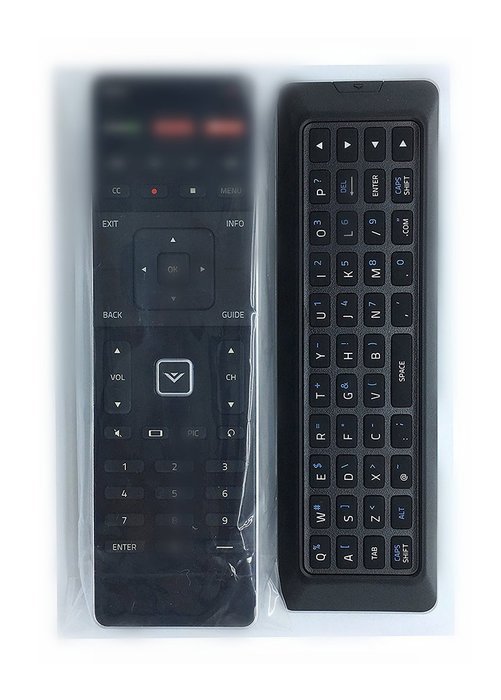 NEW XRT500 QWERTY Keyboard w back light Remote for VIZIO M55C2 M60-C3 M65C1 M70-C3 M70C3 M75-C1 M75C1 M80-C3 M80C3...