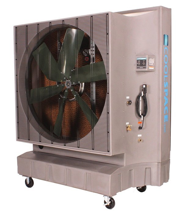 COOL-SPACE CS5-48-2B Two Speed Portable Evaporative Cooler, 48-Inch N2
