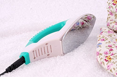 Efbock protable Mini Travel Iron with a Plug Adapter N2