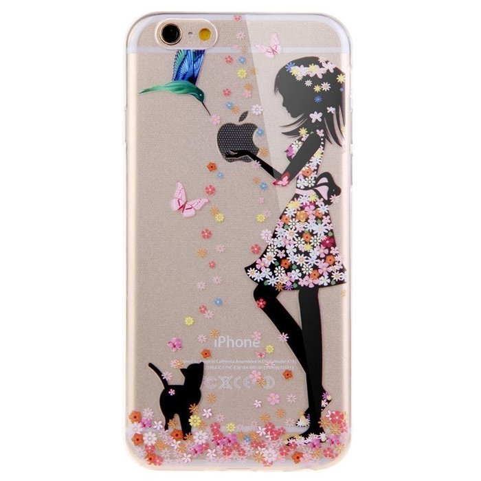 iPhone 6S Case,iPhone 6 6S Bling Glitter TPU Case,PHEZEN Mermaid Pattern Shiny Sparkling Glitter Flexible Soft... N17