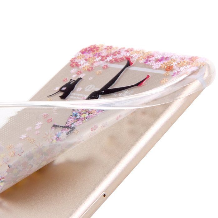 iPhone 6S Case,iPhone 6 6S Bling Glitter TPU Case,PHEZEN Mermaid Pattern Shiny Sparkling Glitter Flexible Soft... N18