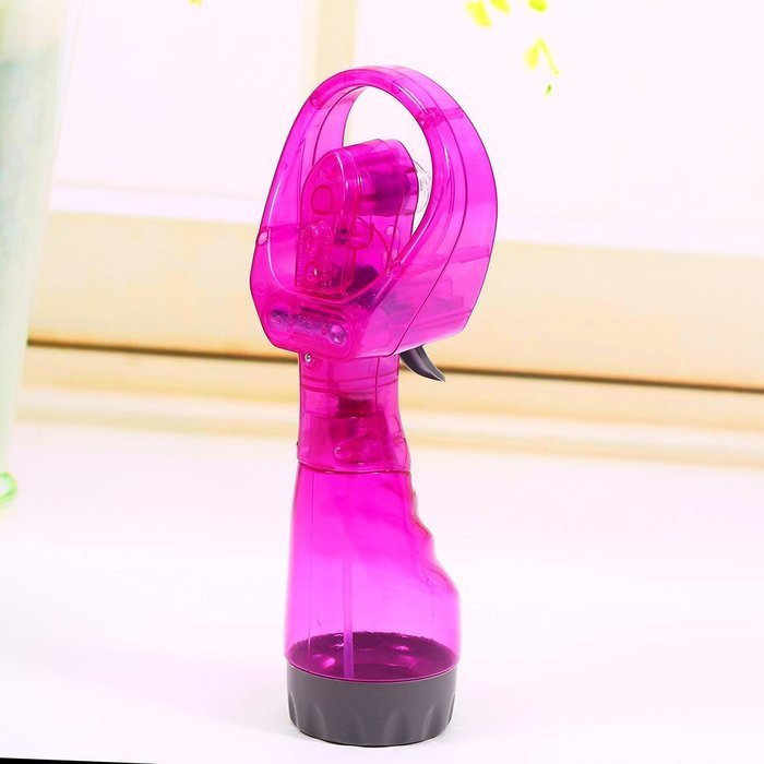 Yosoo Portable Handheld Fashion Mini Mist Spray Water Cooling Fan Mist Sport Beach Outdoor Camp Travel Gift (Random...