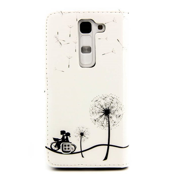 LG Leon/LG Tribute 2 LS665 Case-Yaheeda Pu Leather Wallet Flip Open Pocket ID Card Holder Slots Case Pouch Cover... N5