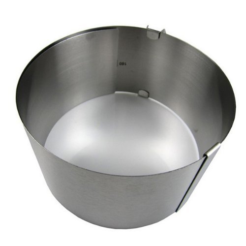 BoatShop DIY Adjustable Rounded Mousse Ring Retractable Circle Ring Cake Mould N4