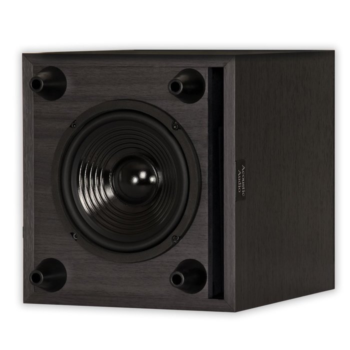 Acoustic Audio PSW-6 Down Firing Powered Subwoofer (Black) N8