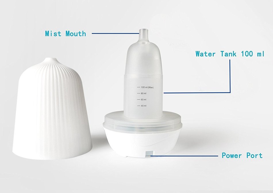 GH Brothers Germ Free Cool Mist Humidifier, White N3