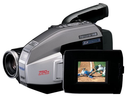 Panasonic PVL452 VHS-C Mulitcam Camcorder with 2.5" Color LCD & 8MB SD Memory Card (Discontinued by Manufacturer)