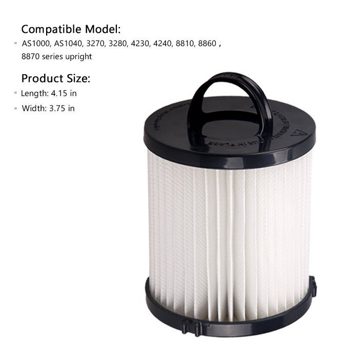 I-clean [2 Pack] Upright Vacuum Dust Cup Pre-Filters for EUREKA DCF21 # 68931A & 68931 Upright Vacuum Clean Filter N4