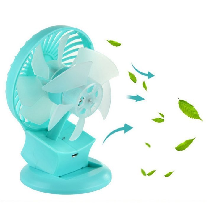 USB Mini Fan,BAVIER Sound-free design Desktop Fan,Portable USB Fan,2 Speed Adjustable,USB Cooling Fan,Cooler Fan... N2