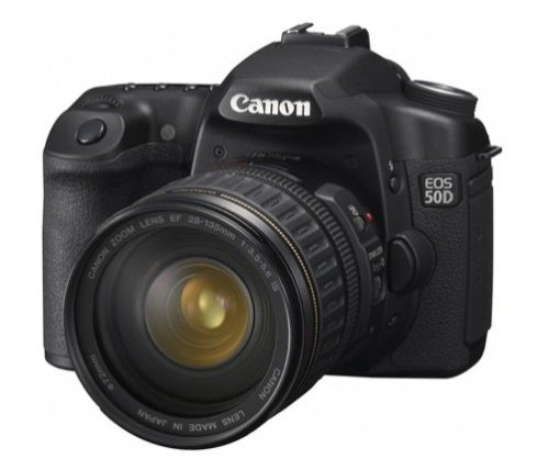Canon EOS 50D 15.1 MP Digital SLR Camera Kit (Black) N7