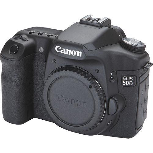 Canon EOS 50D 15.1 MP Digital SLR Camera Kit (Black) N8