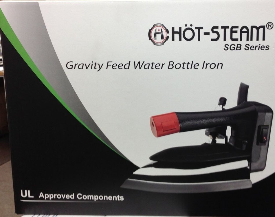 Hot Steam Gravity Feed Professional Iron SGB-700 Complete Ironing Set