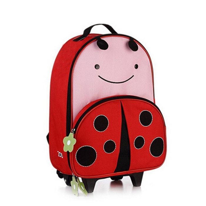 KAKA(TM) Lovely Animal Kids Children Nursery Canvas Schoolbag Hand Bag Outdoor Insulation Meal Rolling Package... N2