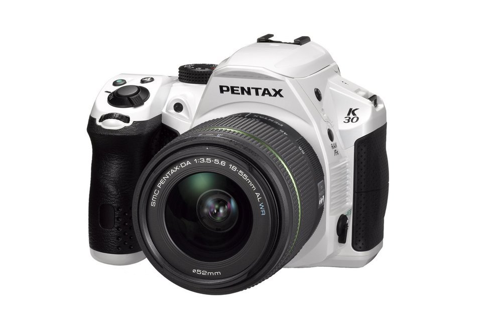 Pentax K-30 lens kit black w DA 18-55WR Weather-Sealed 16 MP CMOS Digital SLR with DA 18-55mm and 3-Inch LCD Screen... N13