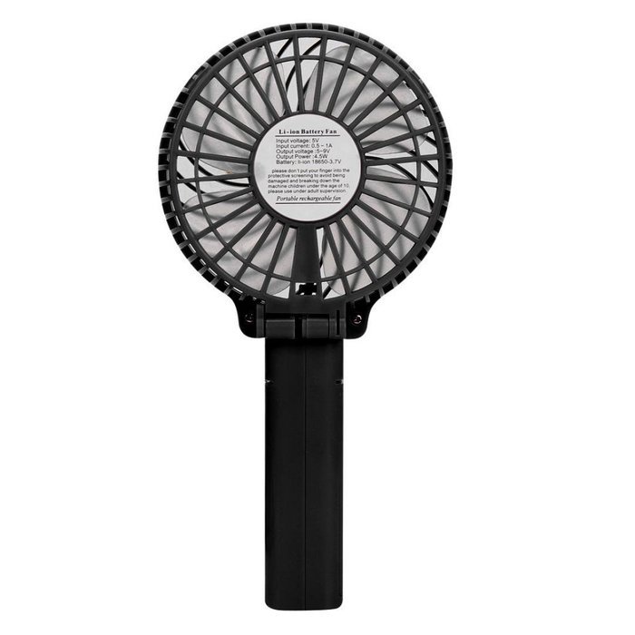 Mini Fan , Dreaman Portable Handheld Mini Air Conditioner Cooler Fan USB Battery Black N2