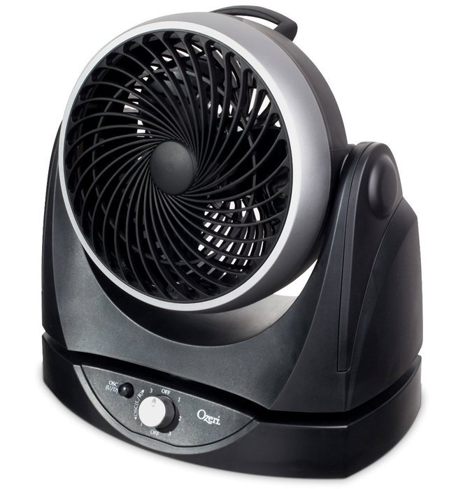 Ozeri Brezza II Dual Oscillating 10" High Velocity Desk Fan N3