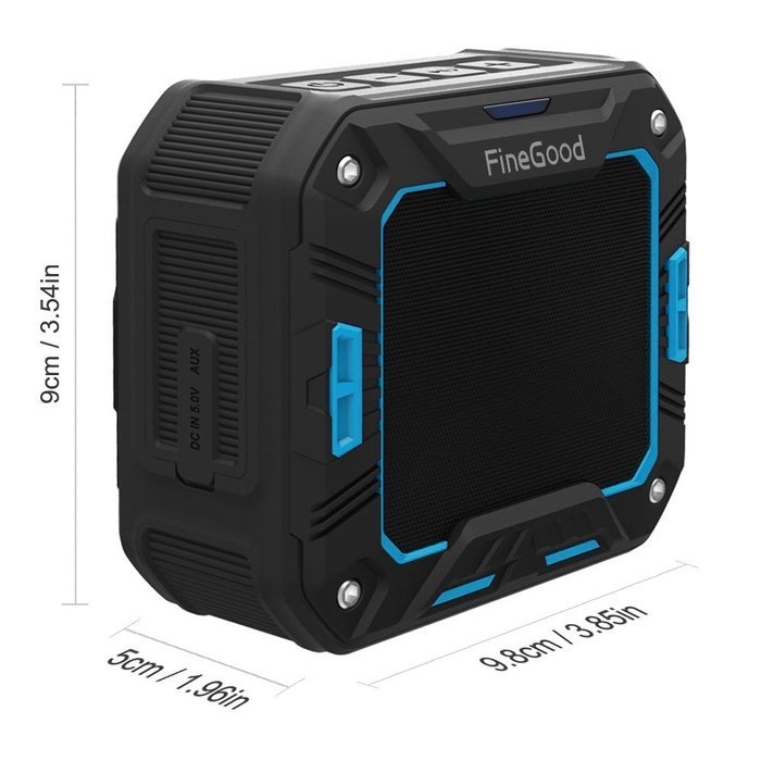 Bluetooth Speakers V 4.1 Portable Wireless Sound Box for Golf, Beach, Shower & Home: Water Resistant IPX5, 5W,... N11