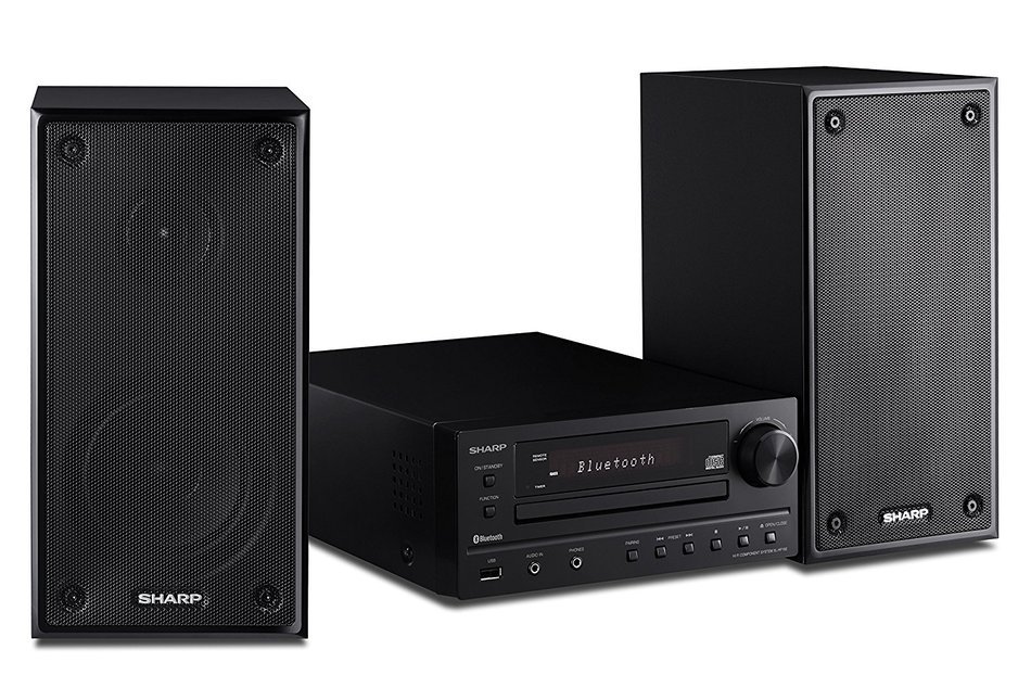 Sharp XLHF102B HI Fi Component MicroSystem with Bluetooth