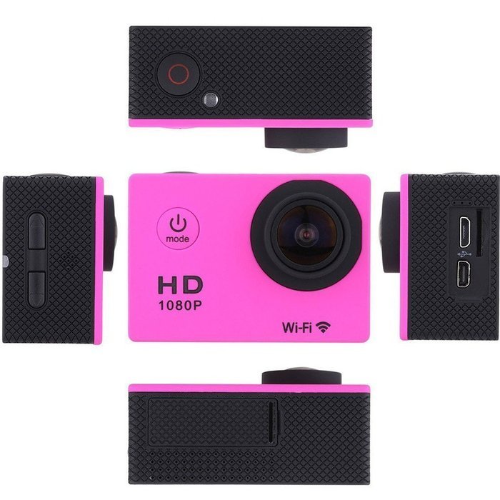 W8 1080P 30FPS 12MP Wifi Waterproof 30M Shockproof 170&deg; Wide Angle 1.5" Screen Outdoor Action Sports Camera Camcorder... N19