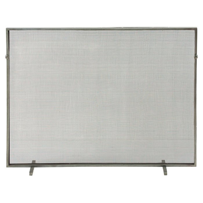 Modern Classic Simple Iron Fireplace Screen - Gold N8
