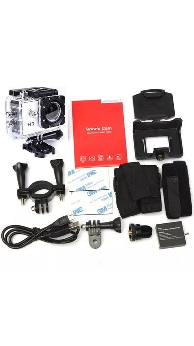 Amazingforless Waterproof Sport HD 1080P Action Camera Camcorder with 1.5" LCD Screen - Silver N7