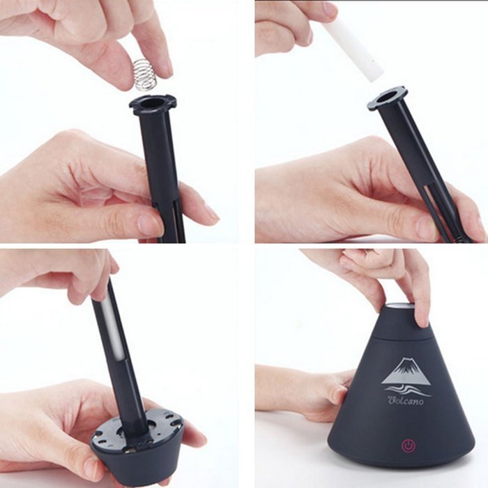 Breathing Nightlight,Hmane 160ml Air Mist Ultrasonic USB Humidifier Air Purifier Freshener Diffuser With Touch...