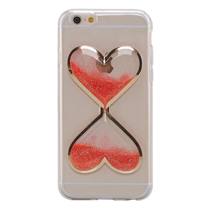 iPhone 7 Case,Phezen Bling Glitter Soft Gel Clear TPU Case for iPhone 7 ,Glow in the Dark Luminous Heart Flowing... N7