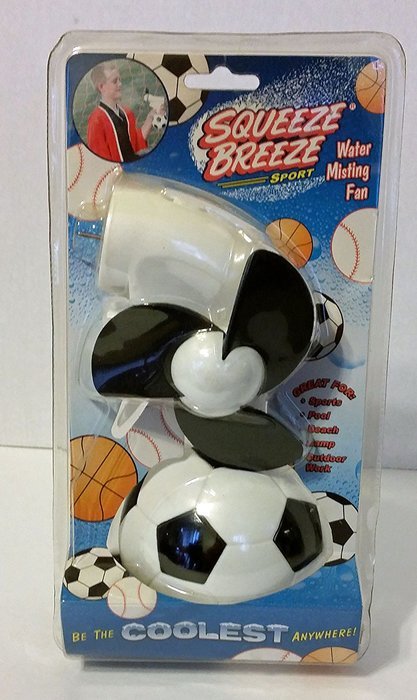 Squeeze Breeze Sport Water Misting Fan - Baseball