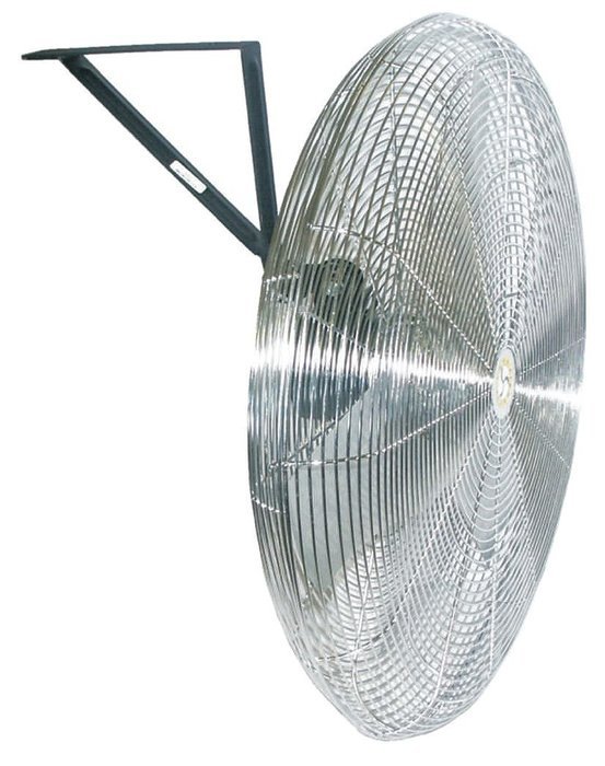 Non-Oscillating Wall/Ceiling Fan 24"Diam. Blade 1 Each